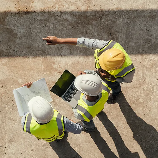 Illustration of Technical inspection and building supervision